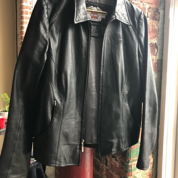 Harley Davidson Swarovski Crystal leather jacket